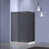 Душевой уголок Vincea Como-N VSR-4CN9014CGB профиль черный, стекло тонированное, 140x90x200 фото 3