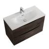 Тумба с раковиной BelBagno MARINO-CER-MINI 80 подвесная, Rovere Nature Grigio фото 3