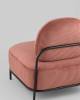 Кресло Stool Group Стоун vd-stone-cl-coral коралловый, велюр рельефный фото 7