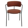 Набор из 2 стульев Bradex Home Ant RF 0832P терракотовый букле фото 2
