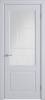 Межкомнатная дверь Владимирская Фабрика Дверей Dorren Cotton стекло Crystal Cloud 800x2000