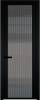 Межкомнатная дверь Profil Doors 2 AGP цвет профиля Черный, стекло безопасное 6 мм мору тонированное 600x2000