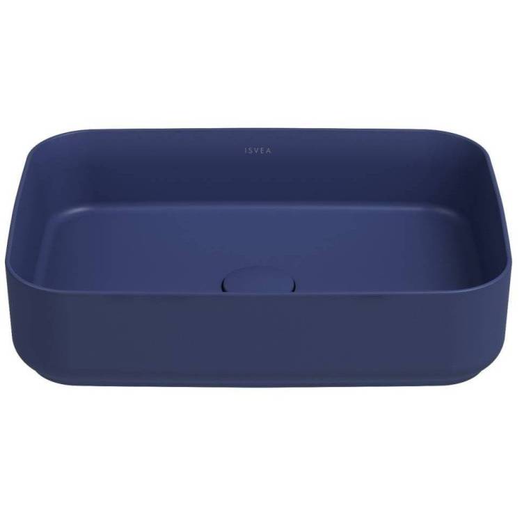 Раковина Isvea Infinity 10NF65050SV-2Z 50 см, синяя матовая