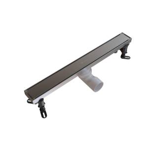 Душевой трап Knotlor Земля SDRW0500BS матовая сталь, 50 см