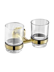 Стакан AltroBagno Корпозо (Corposso) 081702 Gl двойной, золото