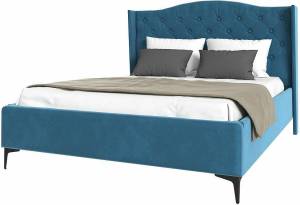 Кровать 1400х2000 НК-Мебель Tango 72306791 Синий 135x161x220.5