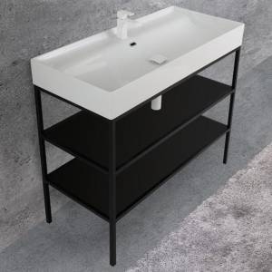 Консоль для раковины Cezares Cadro 100 2-х ярусная, напольная