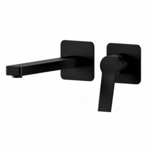 Смеситель для раковины Remer Slash & Dot SL15PLNO черный матовый