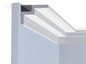 Карниз Hiwood A101 200x10.2x10.1