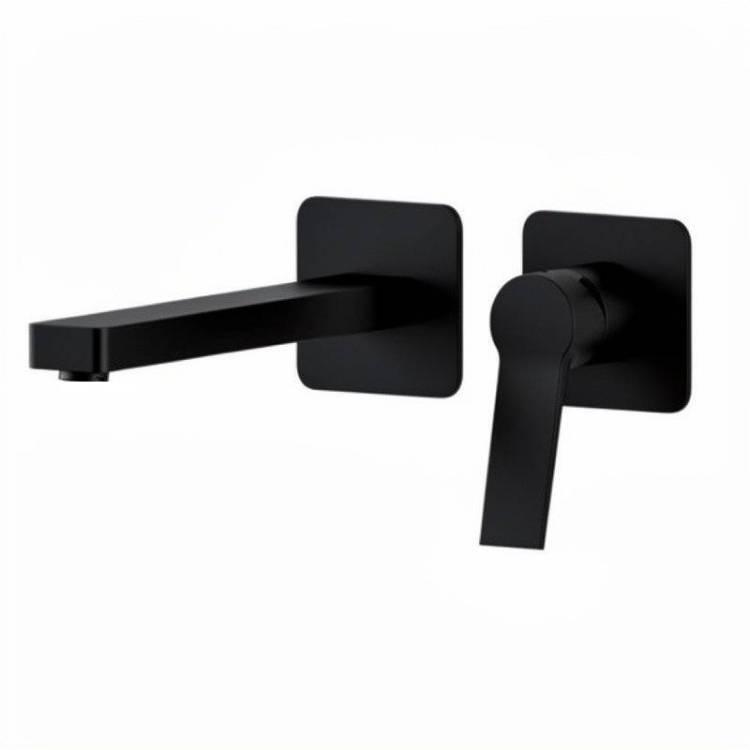 Смеситель для раковины Remer Slash & Dot SL15PLNO черный матовый