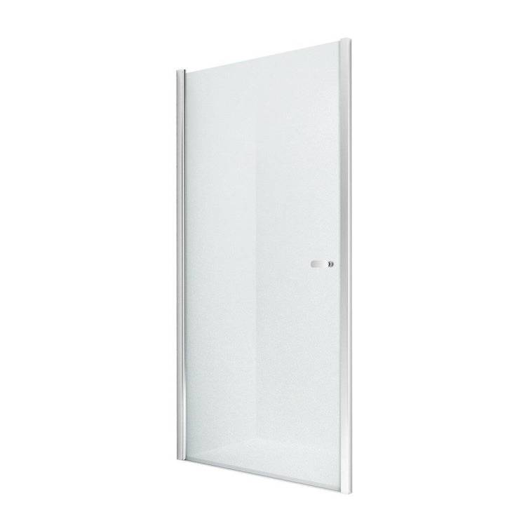 Дверь в нишу NEW TRENDY NEW SOLEO одинарные 100x195 D-0122A (хром)