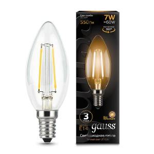 Лампа светодиодная филаментная Gauss Filament 103801107