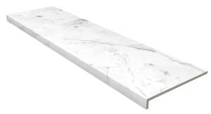 Ступень Gres de Aragon Marble Anti-Slip Rect. Carrara Blanco 31.5x120