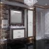 Тумба с раковиной Opadiris Карат 80 серебро фото 2