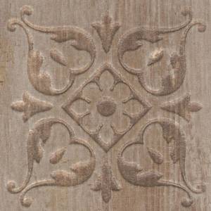 Вставка Kerama Marazzi Браш Вуд STG/B482/SG1550 коричневый 9.9x9.9