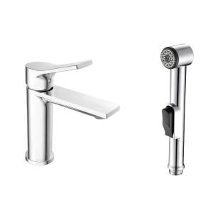 Смеситель для раковины ESKO Eiger EG 27H с гигиеническим душем, хром