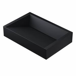 Раковина Uperwood Mariana 291020322 черный, 60x40