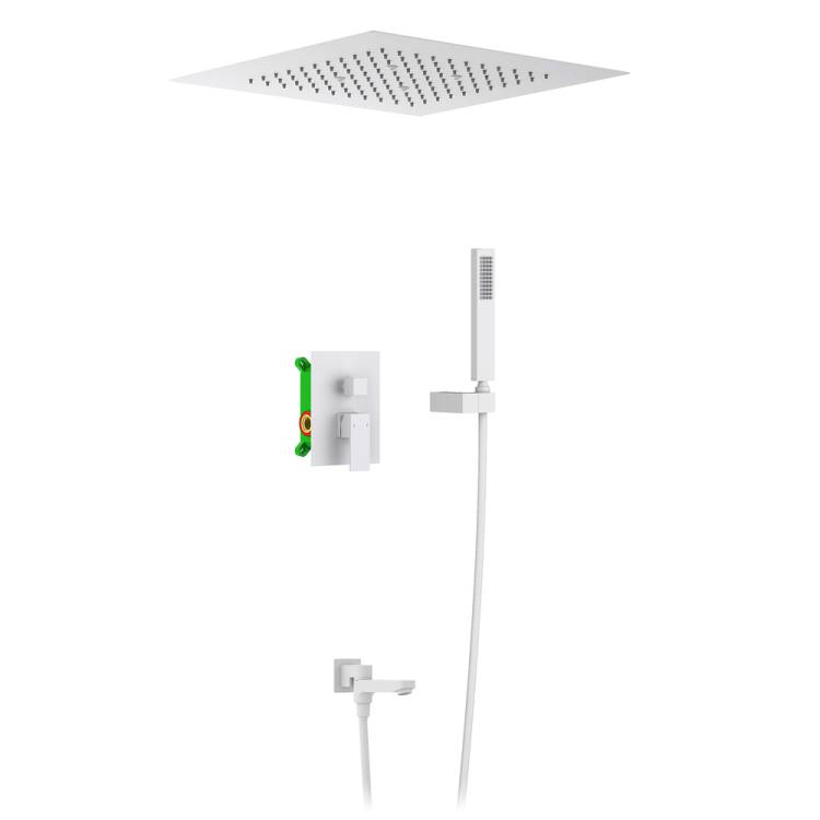 Душевой комплект Timo Selene SX-2039/16SM белый матовый