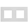 Рамка 2-постовая IEK Skandy SK-M22-K01 арктический белый фото 2