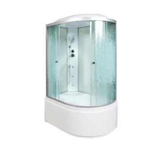Душевая кабина AvaCan L920LGM+EL с гидромассажем и электрикой, 120x80x215