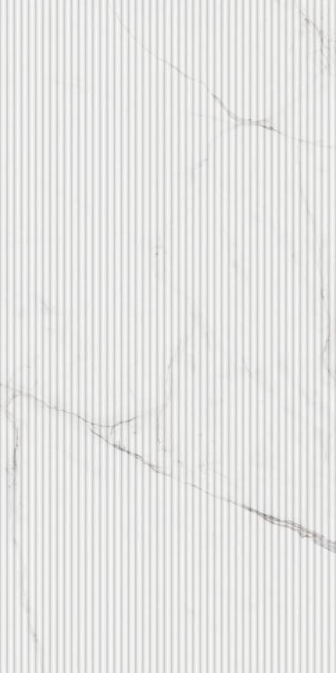 Керамическая плитка Kerama Marazzi Марсель KM6012B0410R белый глянцевый структура обрезной 60x119.5