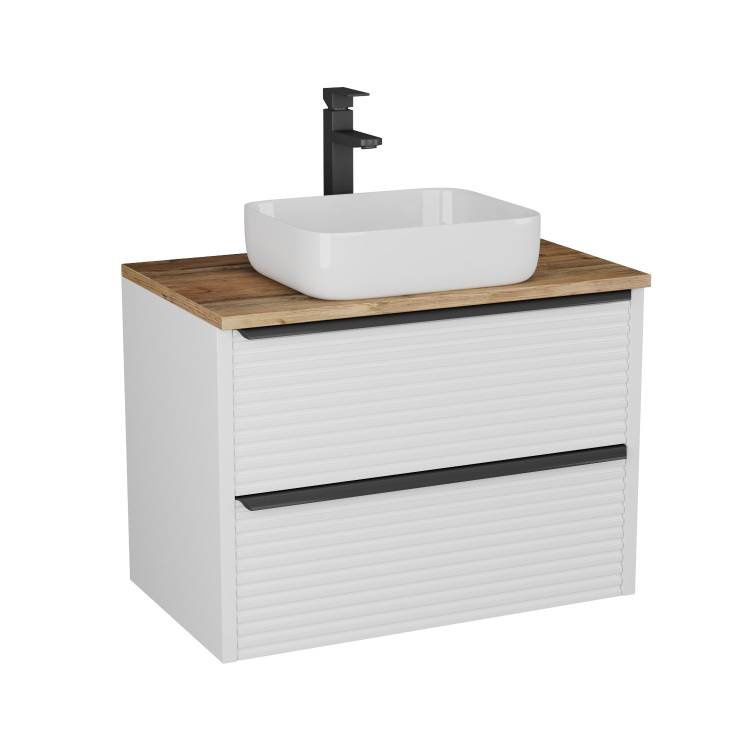 Тумба с раковиной Veneciana Torno 85 58521 белый матовый