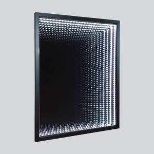 Зеркало Vincea VLM-2M600B 80x60 c сенсорным выключателем и диммером, черное