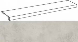 Ступень Italon Миллениум 620070001268 Silver фронтальная 33x120