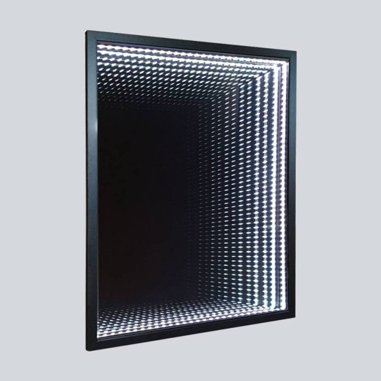 Зеркало Vincea VLM-2M600B 80x60 c сенсорным выключателем и диммером, черное