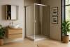 Душевой уголок Royal Bath RB HPD-T-ST профиль сатин, стекло прозрачное, 120x90x200