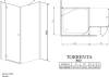 Душевой уголок Radaway Torrenta KDJ 100x80 прозрачное стекло L фото 6