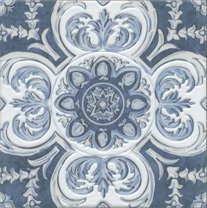Декор Kerama Marazzi Алмаш HGD\A510\SG9174 центр синий 30x30