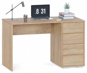 Стол письменный Сокол СПМ-353 00-00016307 Дуб сонома