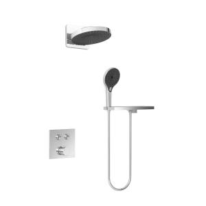 Душевой комплект Vincea Inspire VSFW-4I211RCH встраиваемый, двухрежимный, хром глянцевый