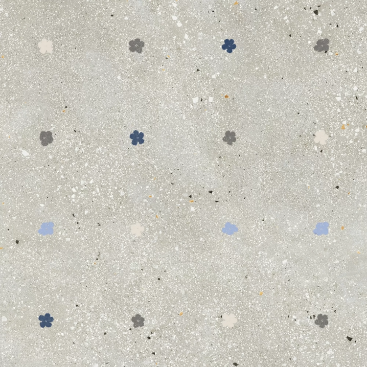 Керамогранит Ape ceramica Ama Fiori Grigio Rect 60x60