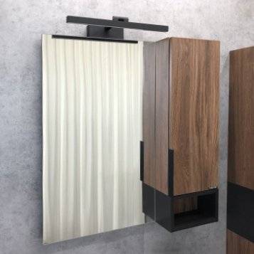 Зеркало Comforty Штутгарт 75, дуб темно-коричневый