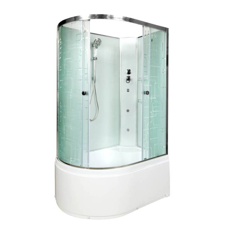 Душевая кабина AvaCan EM4511RNGM с гидромассажем, 110x80x210