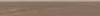 Плинтус Kerama Marazzi Альберони SG644020R/6BT коричневый матовый обрезной 60x9.5x0.9 фото 3