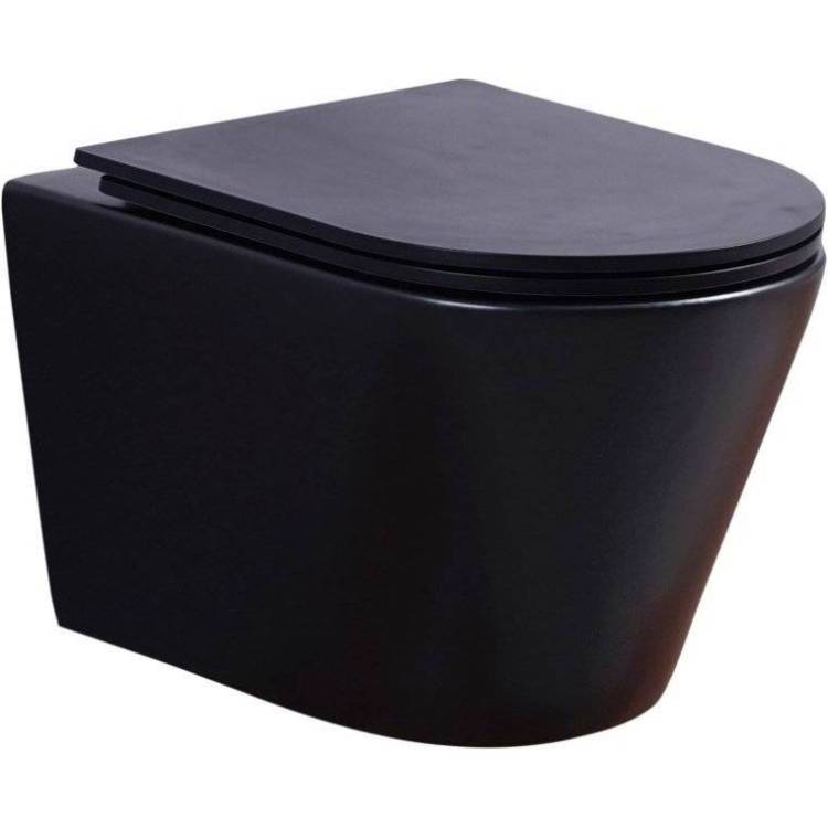 Унитаз подвесной Esbano Clavel ESUPCLAVBM черный матовый