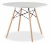 Стол обеденный Stool Group Eames DSW Z-231-1 круглый белый 100x74 D=100
