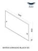 Зеркало Sintesi Armadio black 120 SIN-SPEC-ARMADIO-black-120 с LED-подсветкой 1200x700 фото 12
