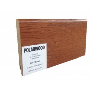 Плинтус Polarwood PW Skirting Oak Lacquered Cognac (PW Скиртинг Дуб Коньячный Лак) 2500x95x15