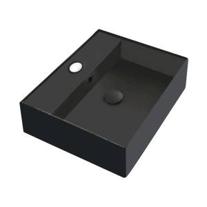 Раковина Scarabeo Teorema 2.0 5105 37 BK 60 см, темно-серая