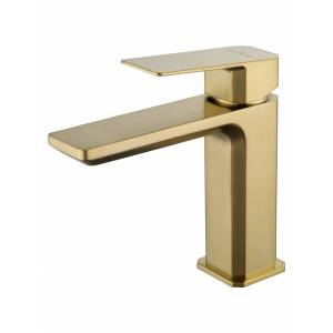 Смеситель для раковины Wonzon & Woghand WW-88139011-BG брашированное золото