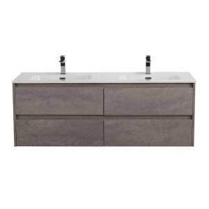 Тумба под раковину BelBagno KRAFT-1400-4C-SO-2-CG Cemento Grigio, 140x50x46