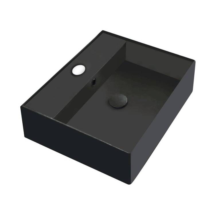 Раковина Scarabeo Teorema 2.0 5105 37 BK 60 см, темно-серая