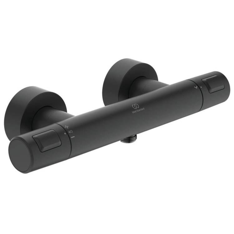 Смеситель для душа Ideal Standard Ceratherm T25 A7201XG Silk Black (Черный шелк)