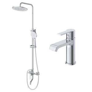 Душевой комплект BelBagno Aurora AURORA-VSCM/LVM-CRM хром