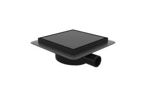 Душевой трап RGW SDR-10 79211000-04 черный, 10x10 см