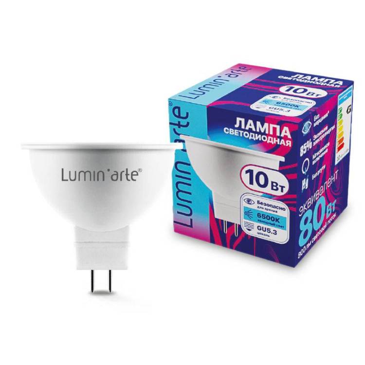 Светодиодная лампа Wolta Lumin Arte LSTD-MR16-10W6KGU5.3